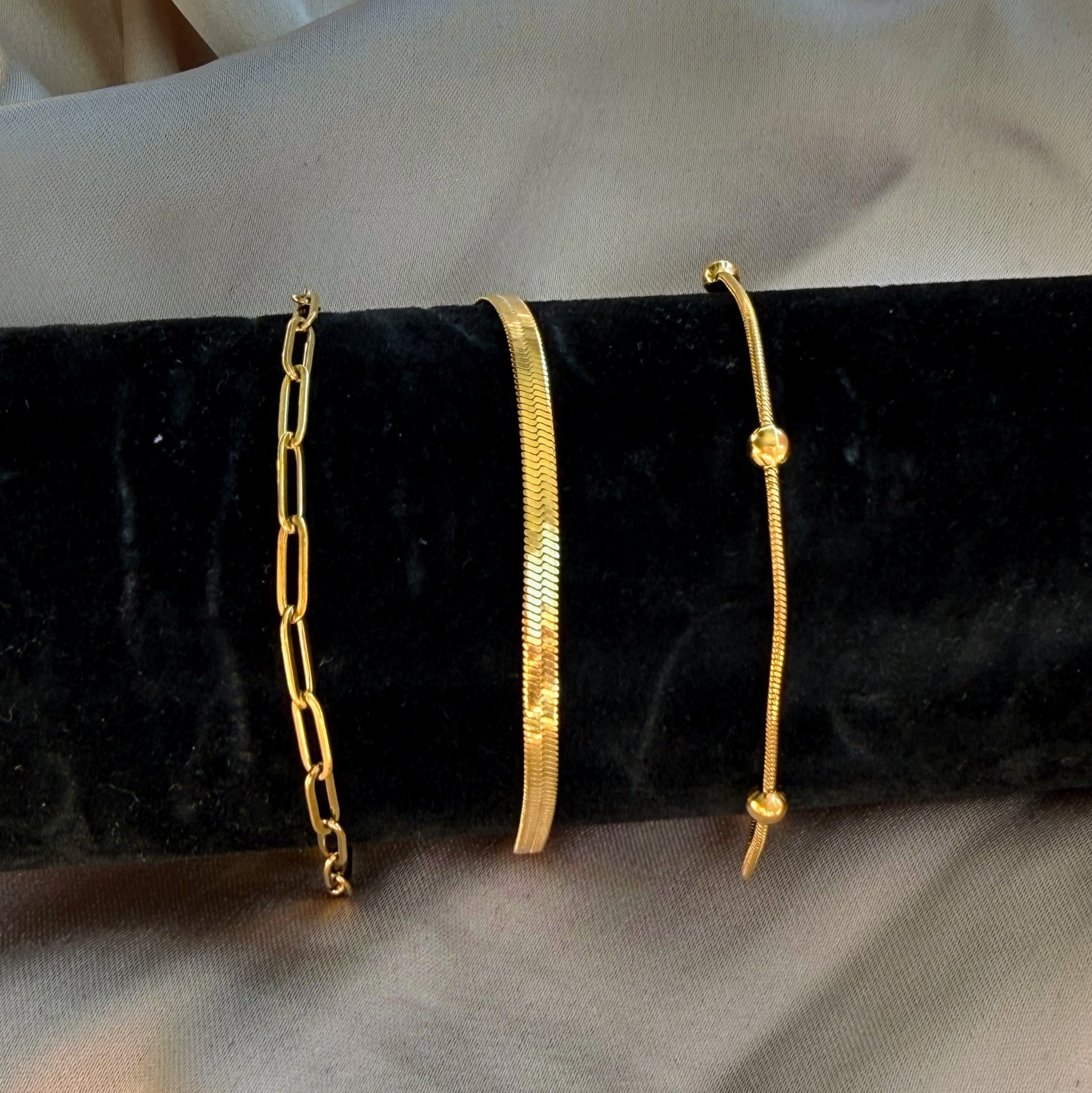 Set Shana| 3 bracelets indépendants