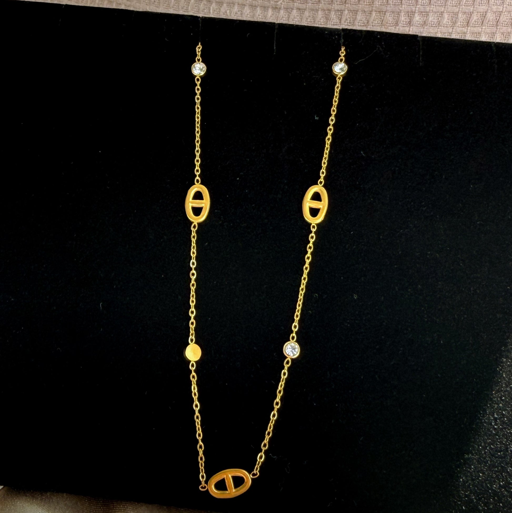 Set Elisa| Collier + Bracelet + boucle d’oreilles