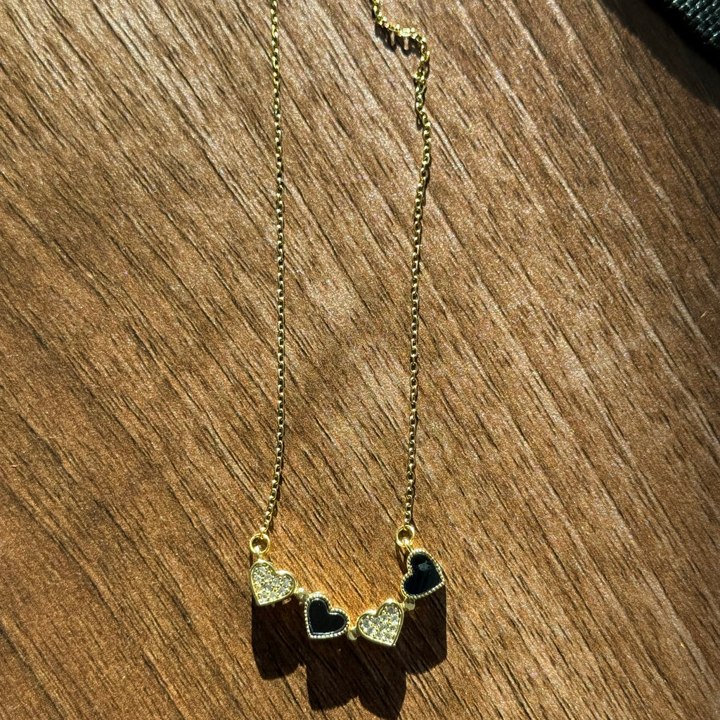 Collier 4 cœur
