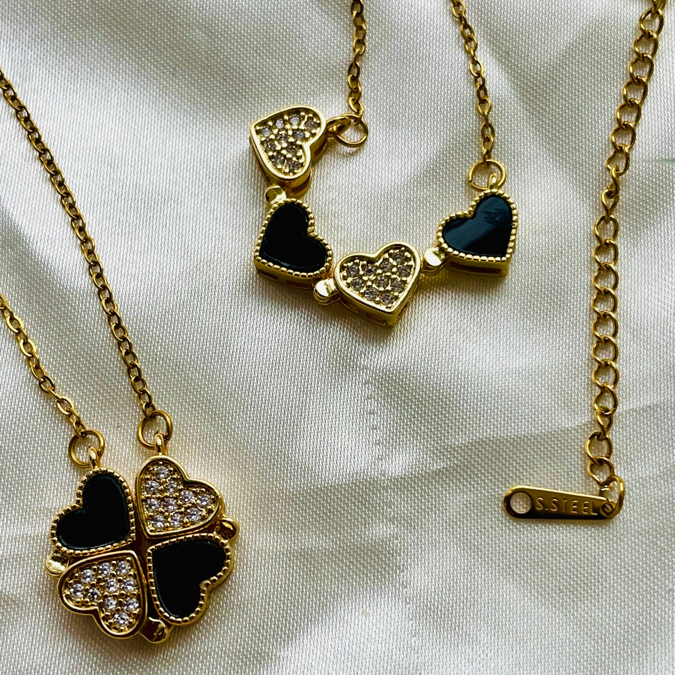 Collier 4 cœur